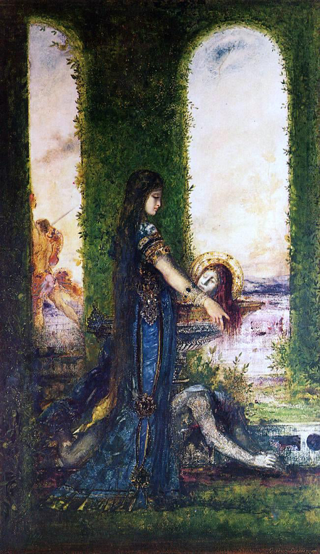 Gustave Moreau Salome in the Garden - Hand Painted Oil Painting