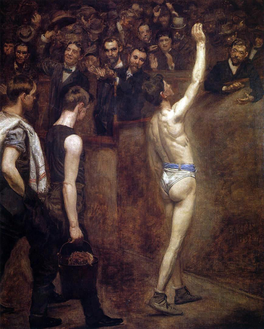 Thomas Eakins Salutat - Hand Painted Oil Painting