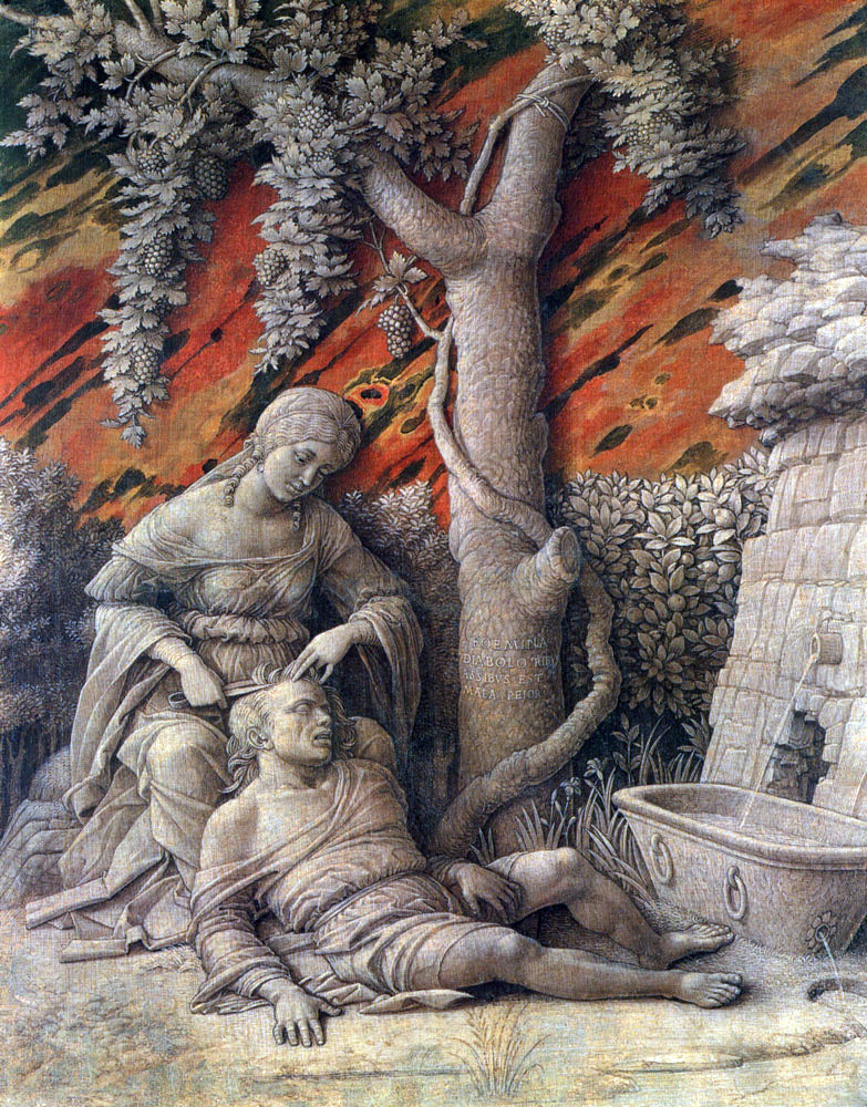 Andrea Mantegna Samson and Delilah - Hand Painted Oil Painting