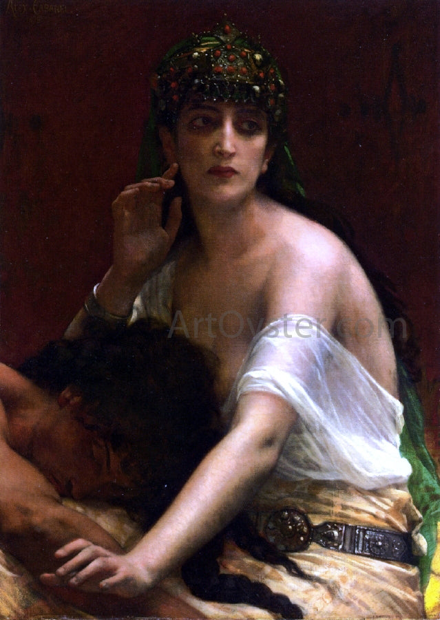 Alexandre Cabanel Samson and Delilah - Hand Painted Oil Painting