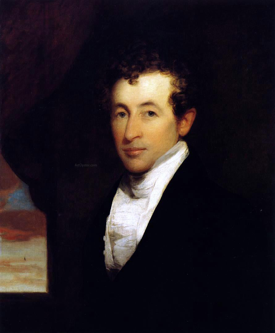 Gilbert Stuart Samuel Jackson Gardner - Hand Painted Oil Painting