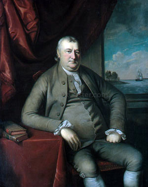 Charles Willson Peale Samuel Mifflin - Hand Painted Oil Painting