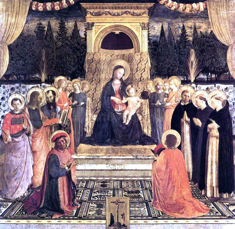  Fra Angelico San Marco Altarpiece - Hand Painted Oil Painting