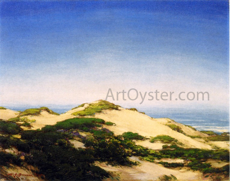  Henry Breuer Sand Dunes, Carmel - Hand Painted Oil Painting