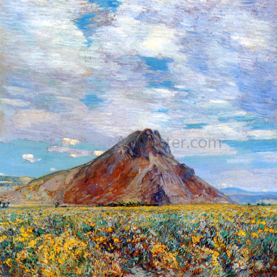 Frederick Childe Hassam Sand Springs Butte - Hand Painted Oil Painting