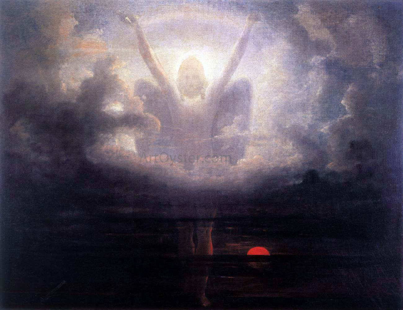Francis Danby Scene from the Apocalypse - Hand Painted Oil Painting