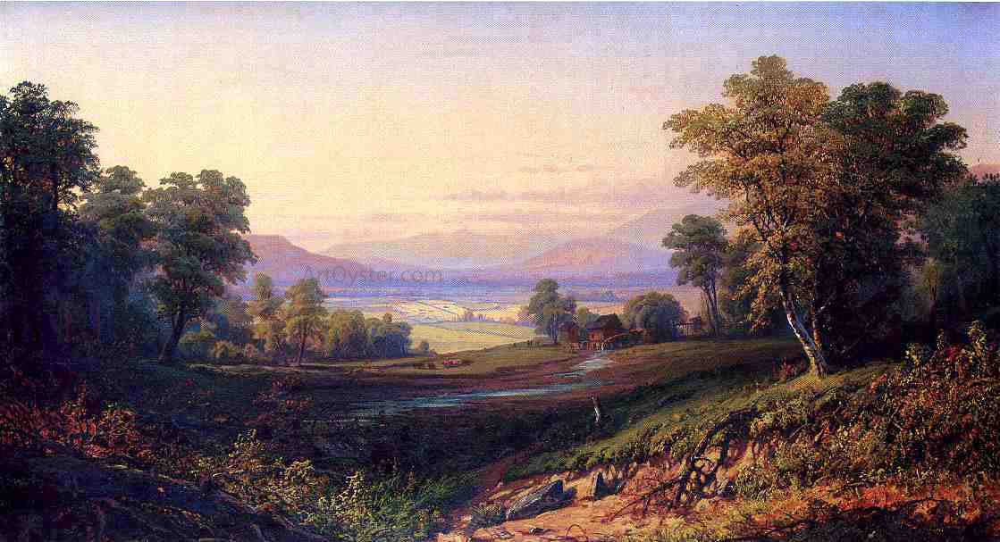 Henry Boese Scene near the Cherry Valley Mountains - Hand Painted Oil Painting