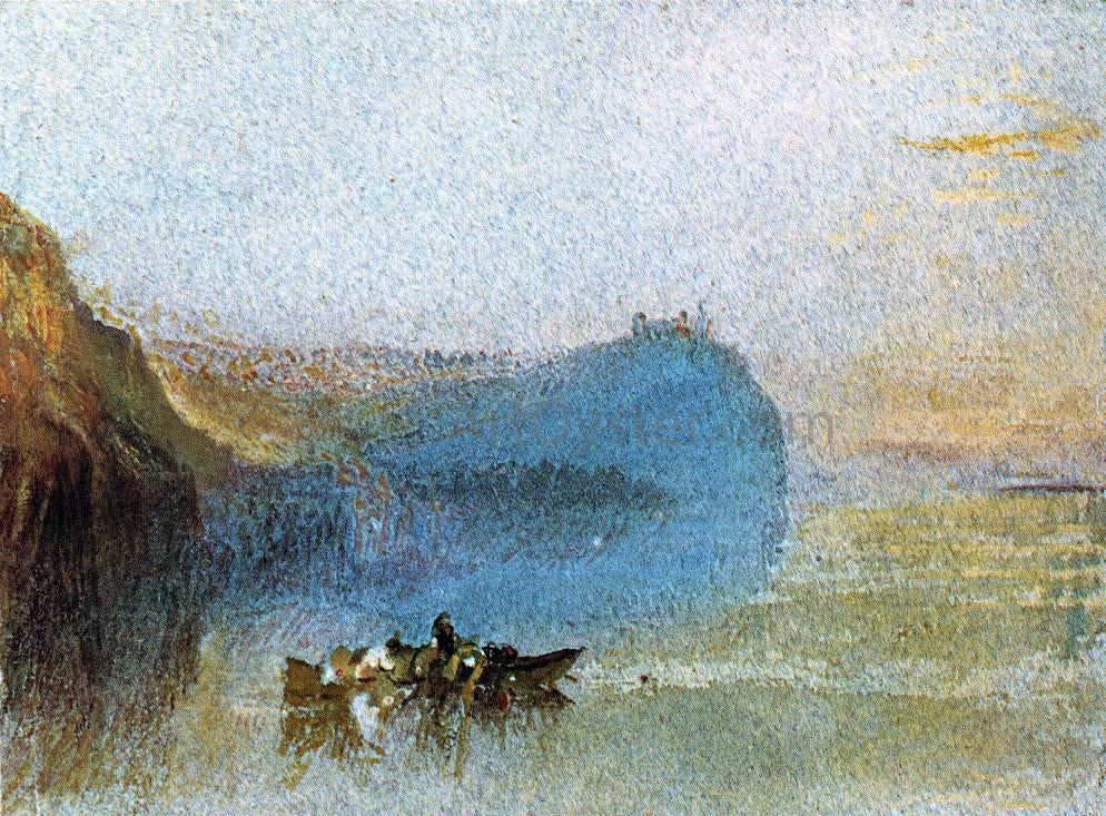 Joseph William Turner Scene on the Loire - Hand Painted Oil Painting