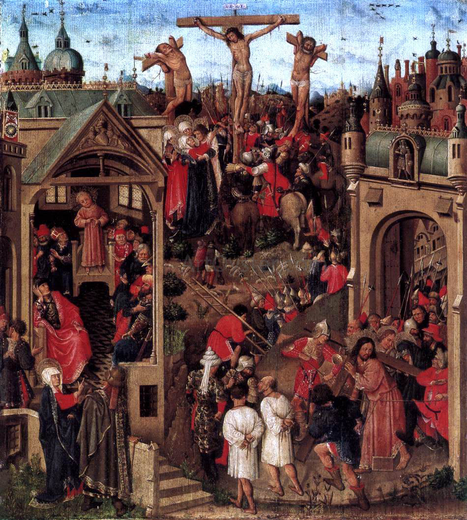 Louis Alincbrot Scenes from the Life of Christ - Hand Painted Oil Painting