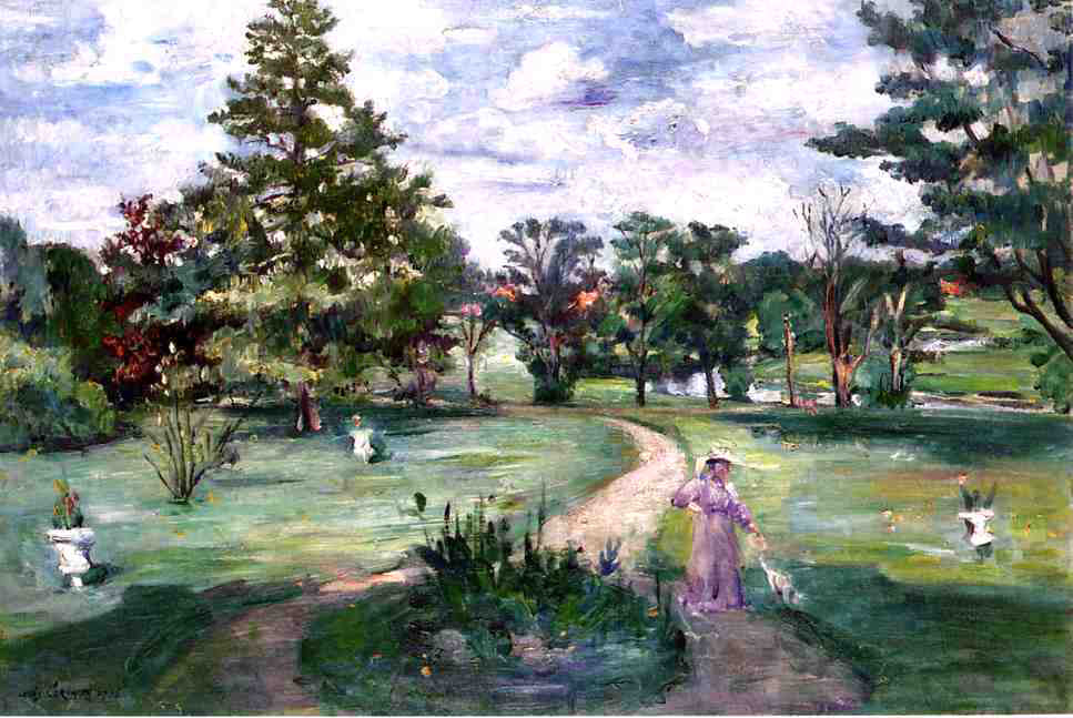 Lovis Corinth Schlosspark - Hand Painted Oil Painting