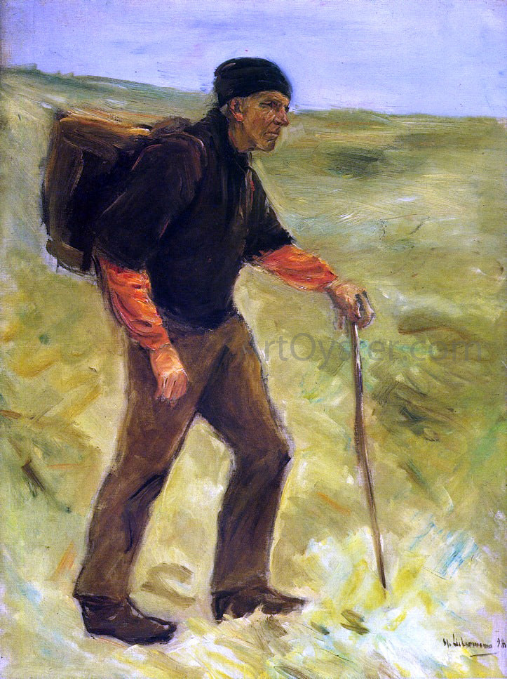  Max Liebermann Schreitender Bauer - Hand Painted Oil Painting
