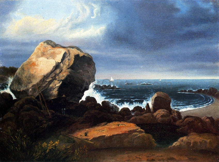 Thomas Doughty Scituate Beach, Massachusetts - Hand Painted Oil Painting