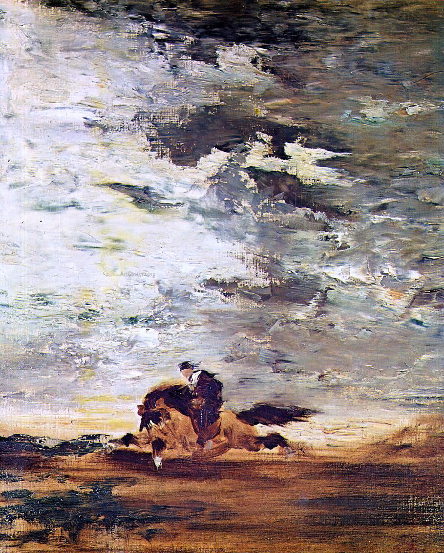 Gustave Moreau Scottish Horseman - Hand Painted Oil Painting
