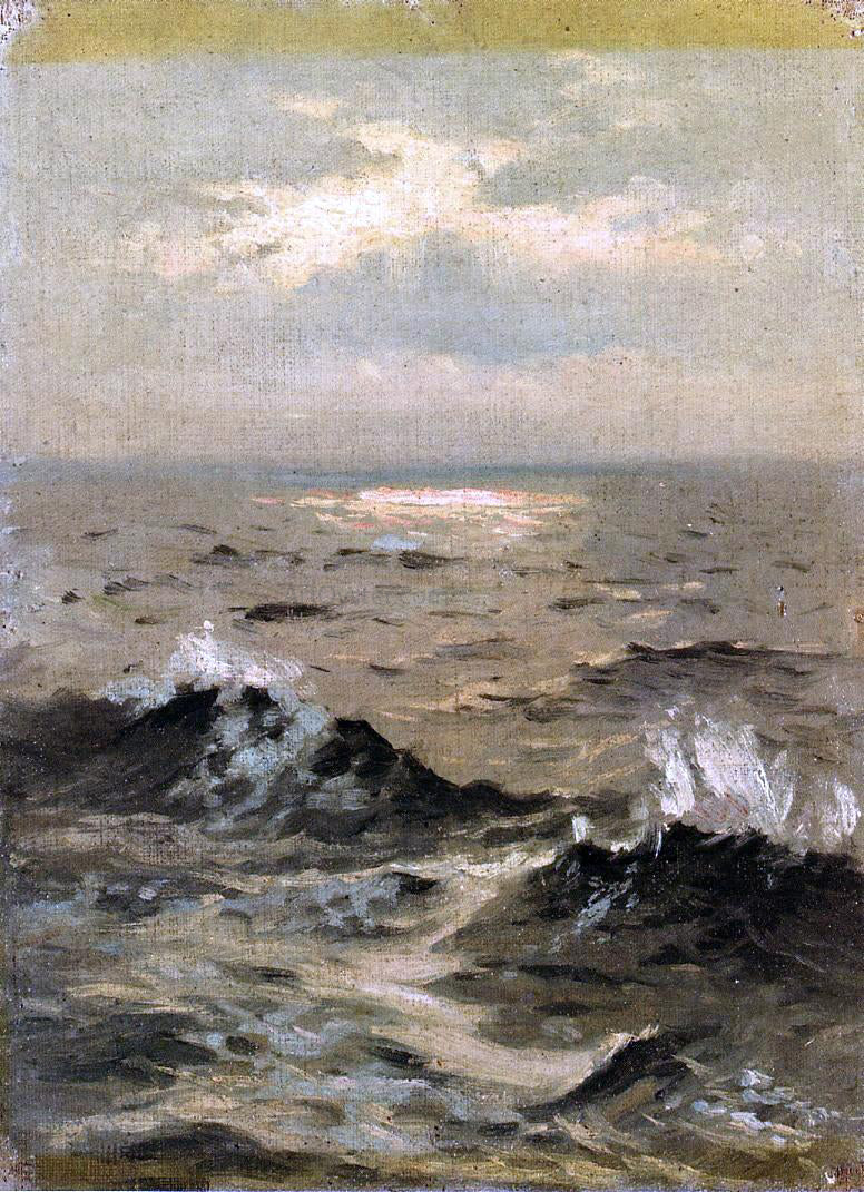 John Singer Sargent Seascape - Hand Painted Oil Painting