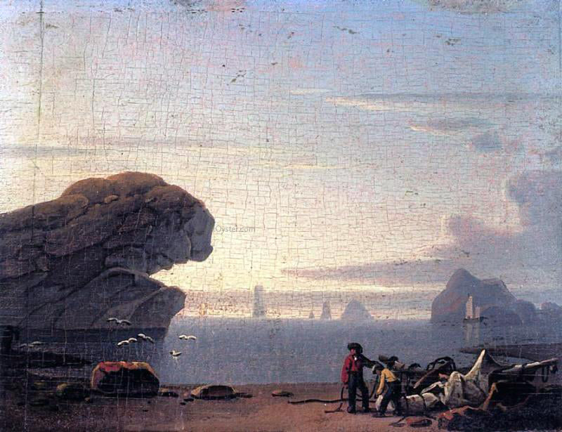 Robert Salmon Seascape - Hand Painted Oil Painting