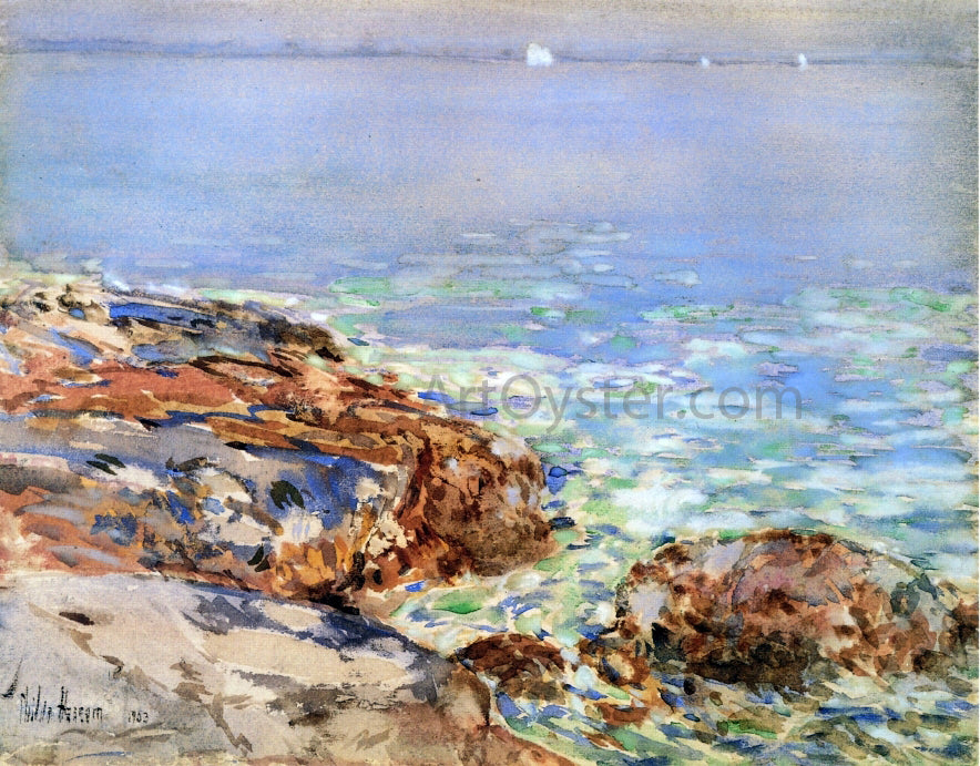 Frederick Childe Hassam Seascape, Isles of Shoals - Hand Painted Oil Painting