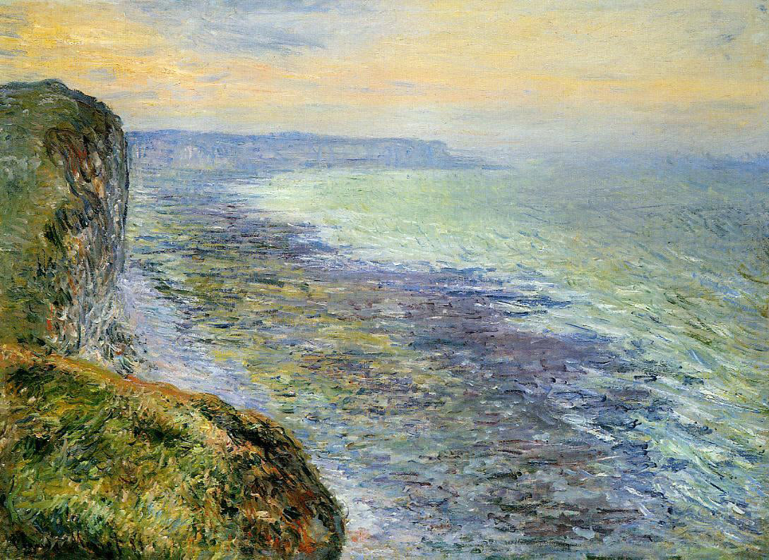 Claude Oscar Monet Seascape near Fecamp - Hand Painted Oil Painting