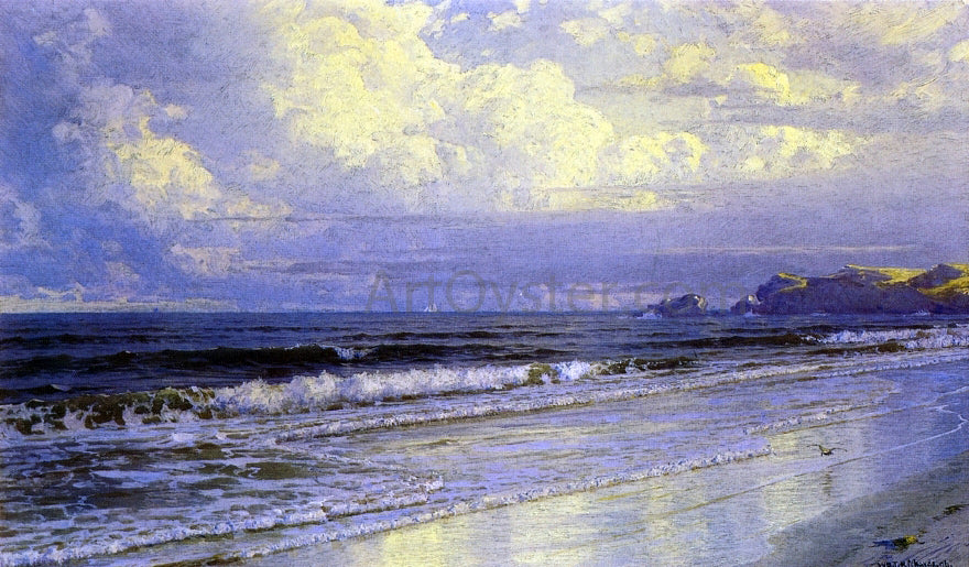  William Trost Richards Second Beach, Newport - Hand Painted Oil Painting