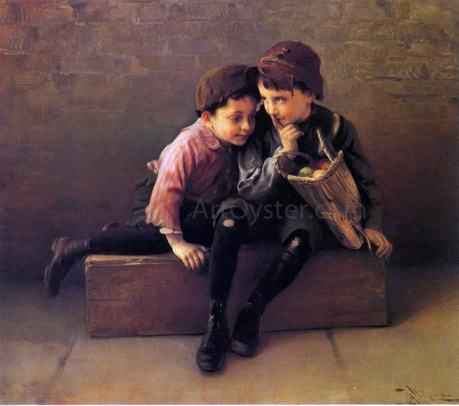 Karl Witkowski Secrets - Hand Painted Oil Painting