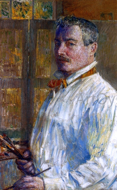  Frederick Childe Hassam Self Portrait - Hand Painted Oil Painting