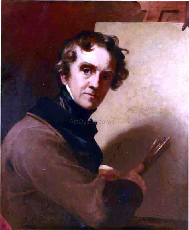 Thomas Sully Self Portrait - Hand Painted Oil Painting