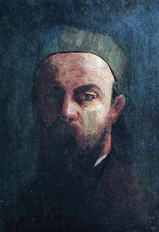 Odilon Redon Self Portrait - Hand Painted Oil Painting
