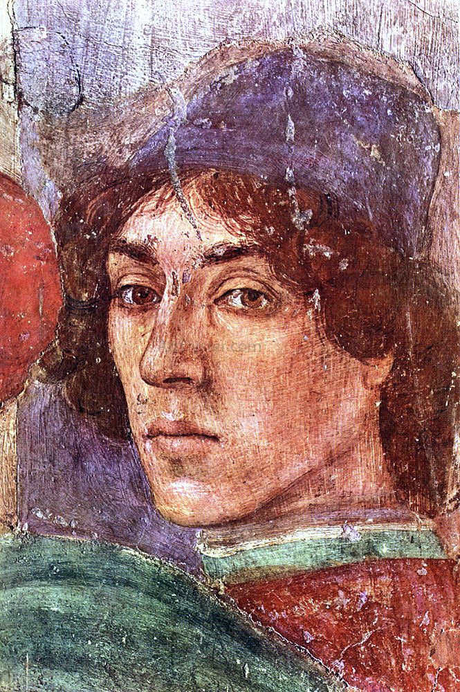 Filippino Lippi Self Portrait - Hand Painted Oil Painting