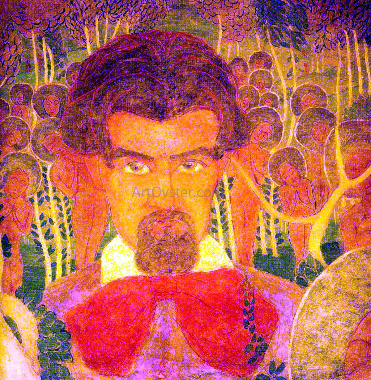 Kasimir Malevich Self Portrait - Hand Painted Oil Painting