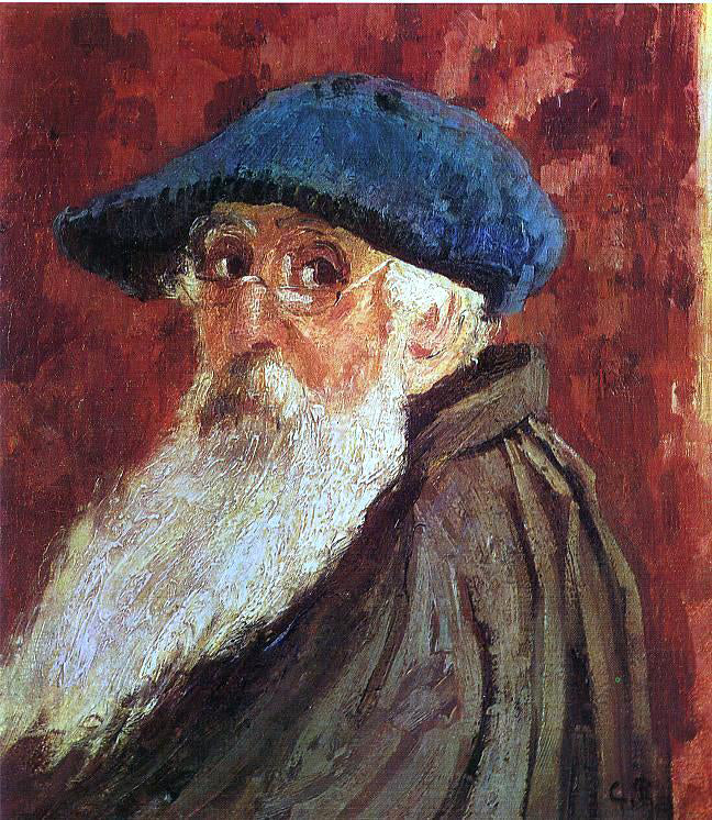 Camille Pissarro Self Portrait - Hand Painted Oil Painting