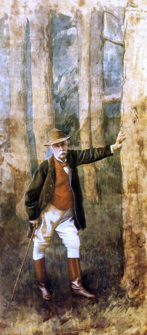 James Tissot Self Portrait - Hand Painted Oil Painting