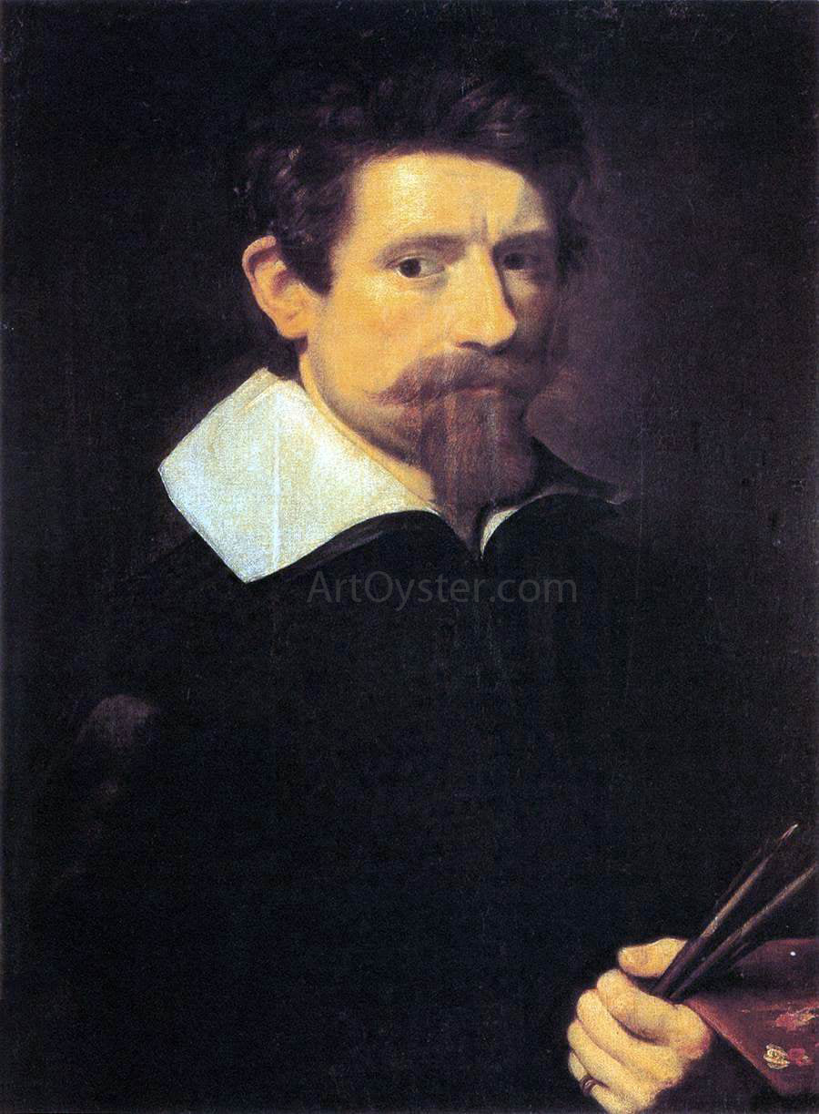 Adam Elsheimer Self-Portrait - Hand Painted Oil Painting