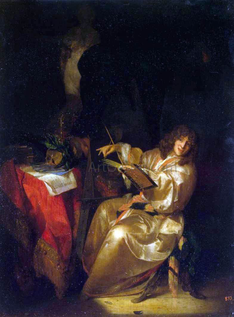 Adriaen Van der Werff Self-Portrait - Hand Painted Oil Painting