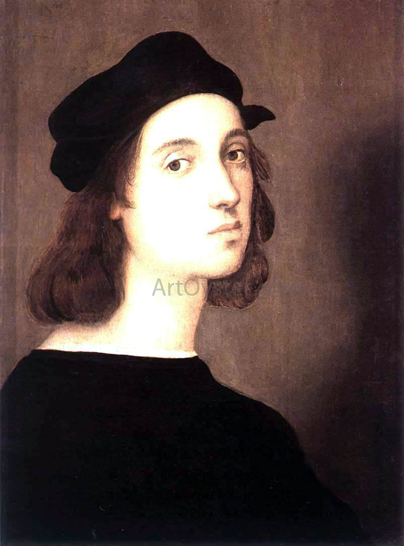 Raphael Self-Portrait - Hand Painted Oil Painting