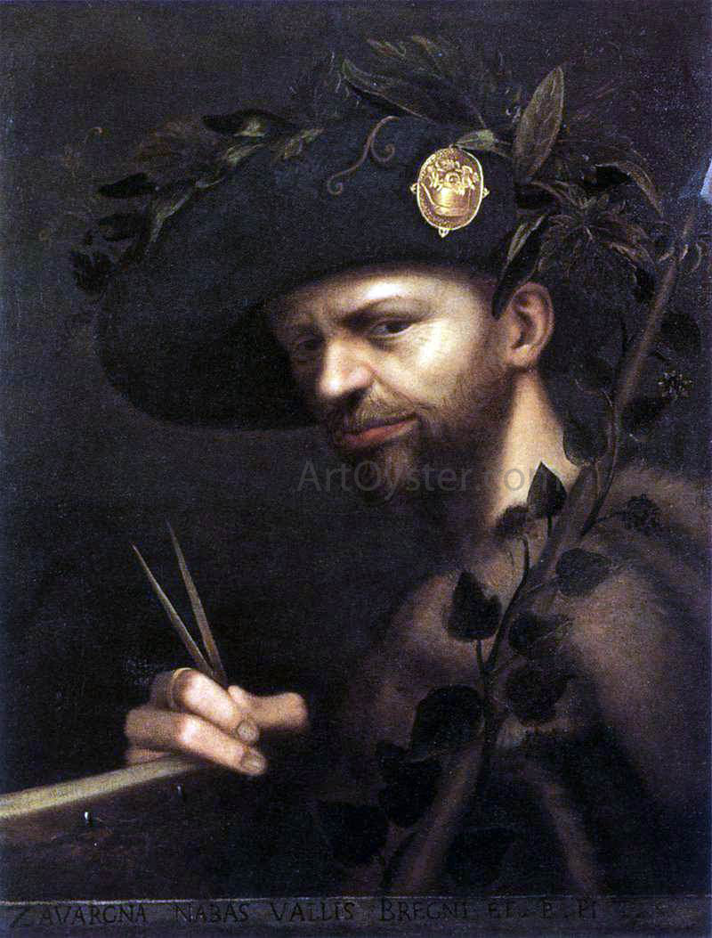 Giovan Paolo Lomazzo Self-Portrait - Hand Painted Oil Painting