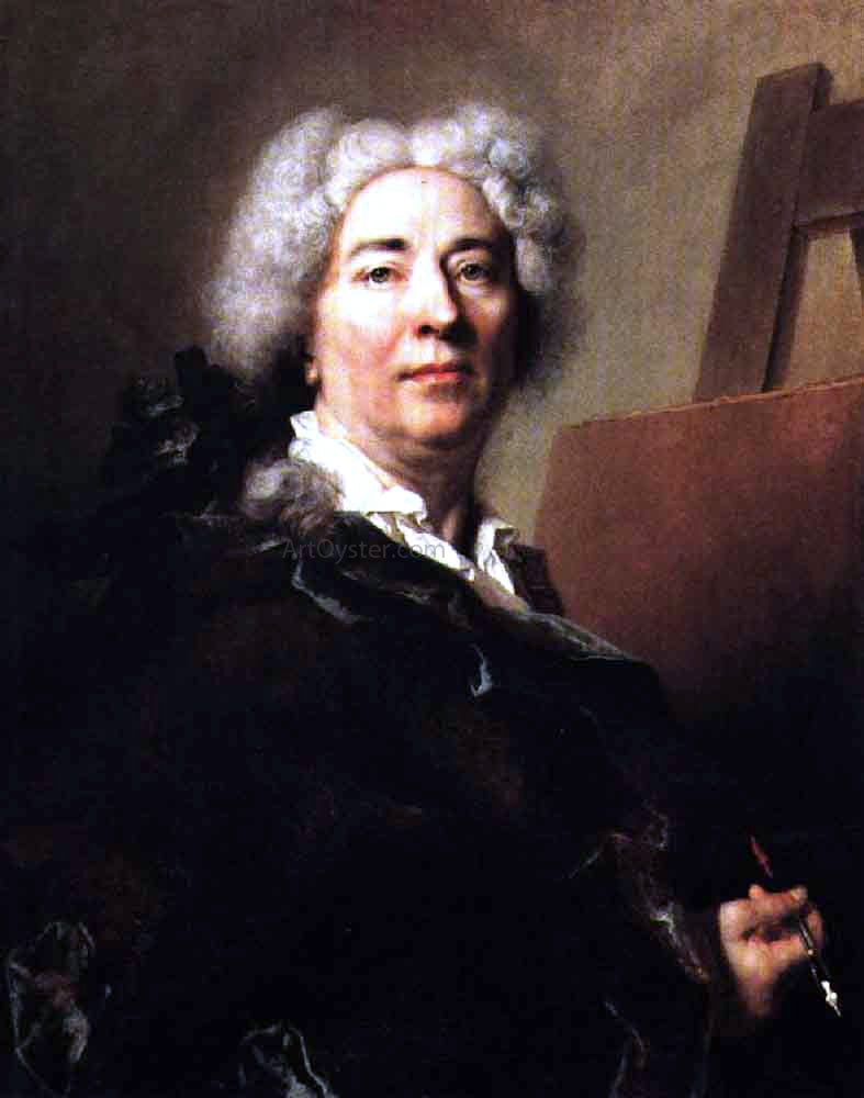 Nicolas De Largilliere Self-Portrait - Hand Painted Oil Painting
