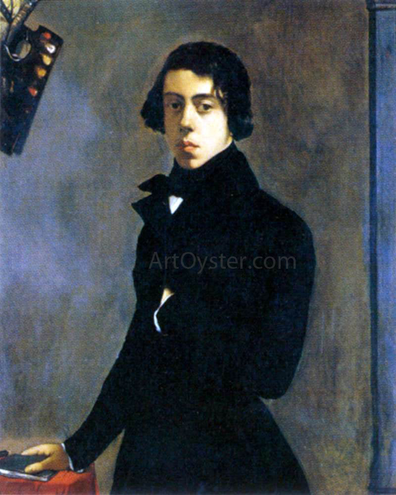 Theodore Chasseriau Self-Portrait - Hand Painted Oil Painting