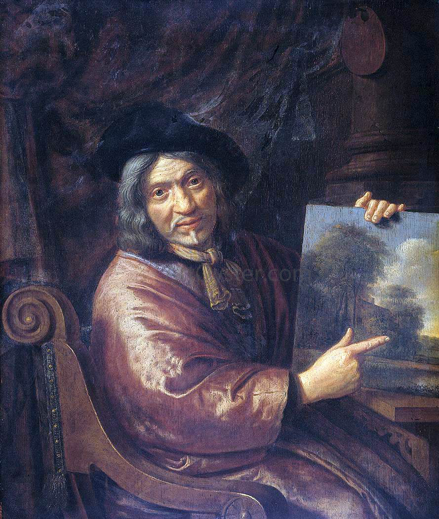 Pieter Jansz. Van Asch Self-portrait - Hand Painted Oil Painting