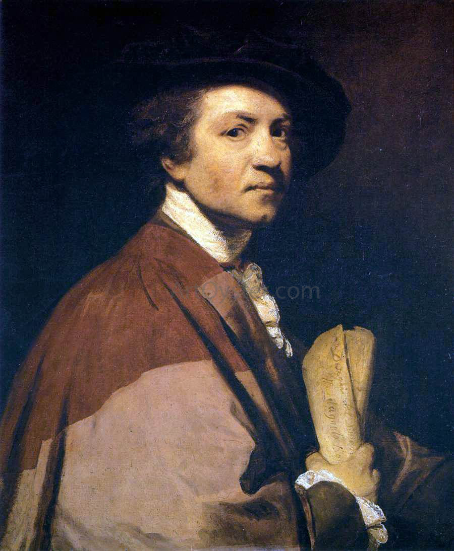 Sir Joshua Reynolds Self-Portrait - Hand Painted Oil Painting
