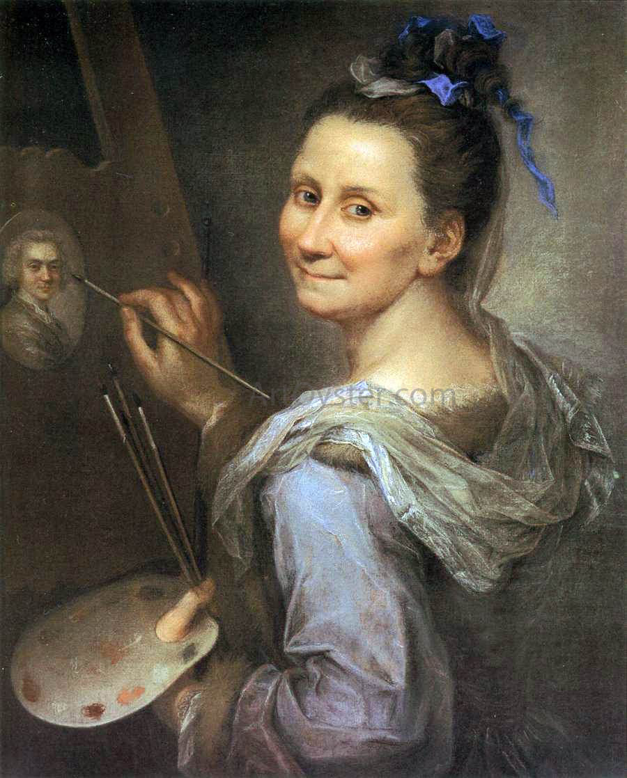 Giovanna Fratellini Self-Portrait - Hand Painted Oil Painting