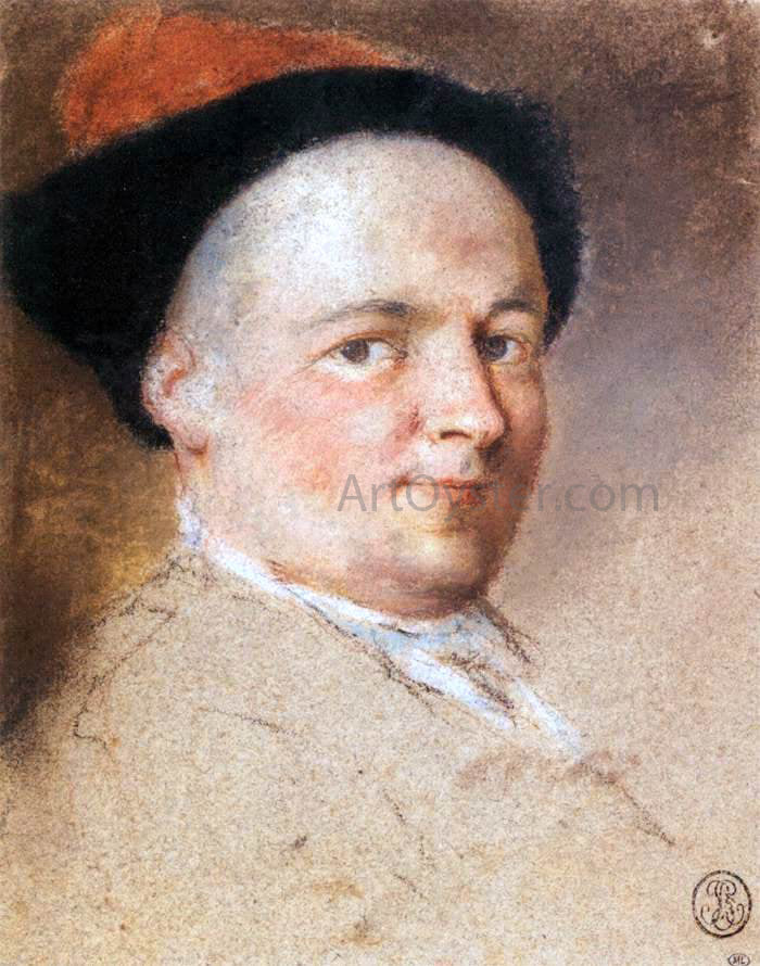 Nicolas Vleughels Self-Portrait - Hand Painted Oil Painting