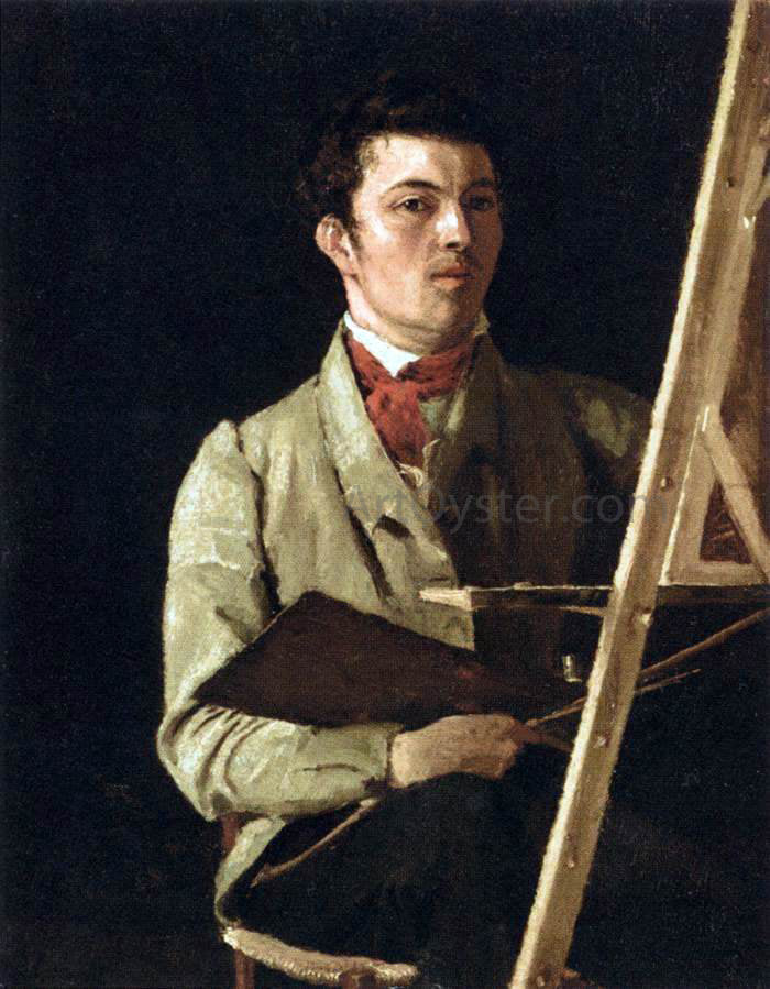Jean-Baptiste-Camille Corot Self-Portrait - Hand Painted Oil Painting