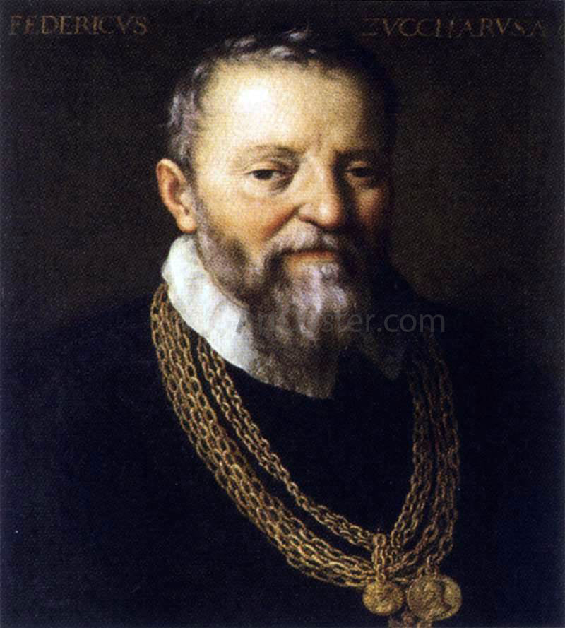 Federico Zuccaro Self-Portrait - Hand Painted Oil Painting