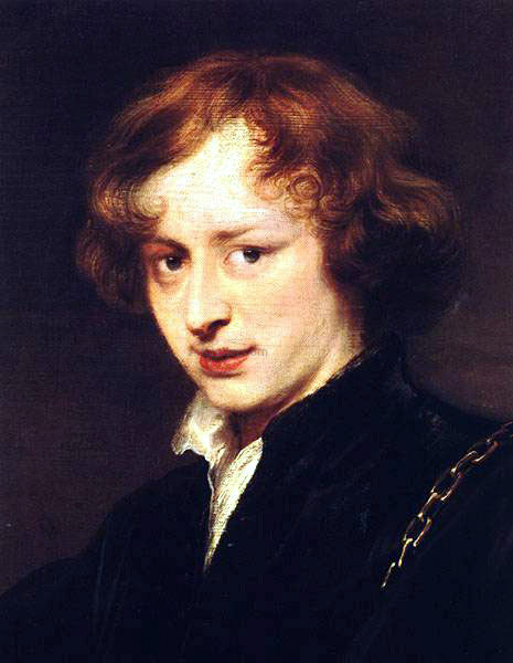 Sir Antony Van Dyck Self-Portrait - Hand Painted Oil Painting