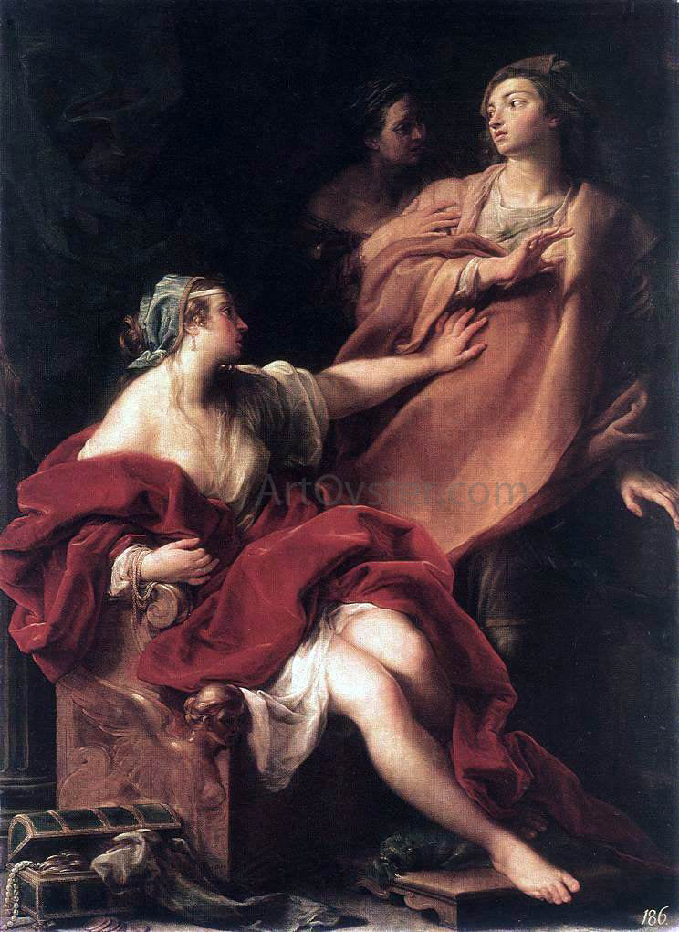 Pompeo Girolamo Batoni Sensuality - Hand Painted Oil Painting