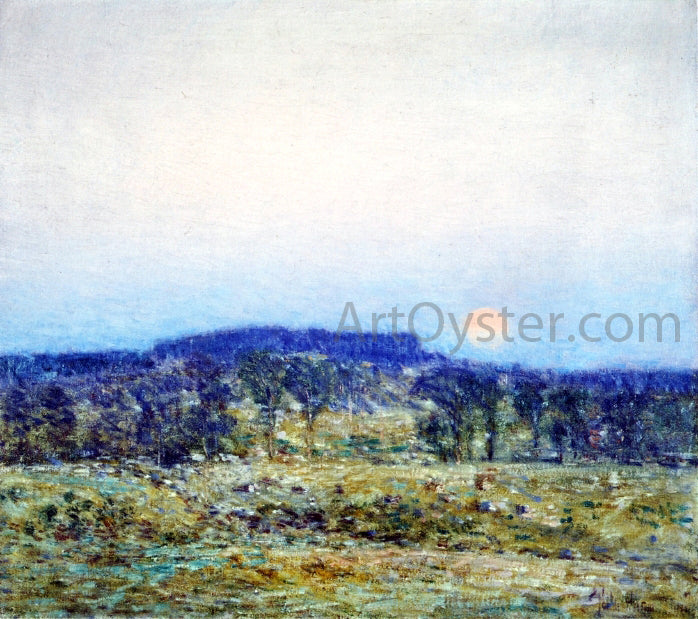 Frederick Childe Hassam September Moonrise - Hand Painted Oil Painting