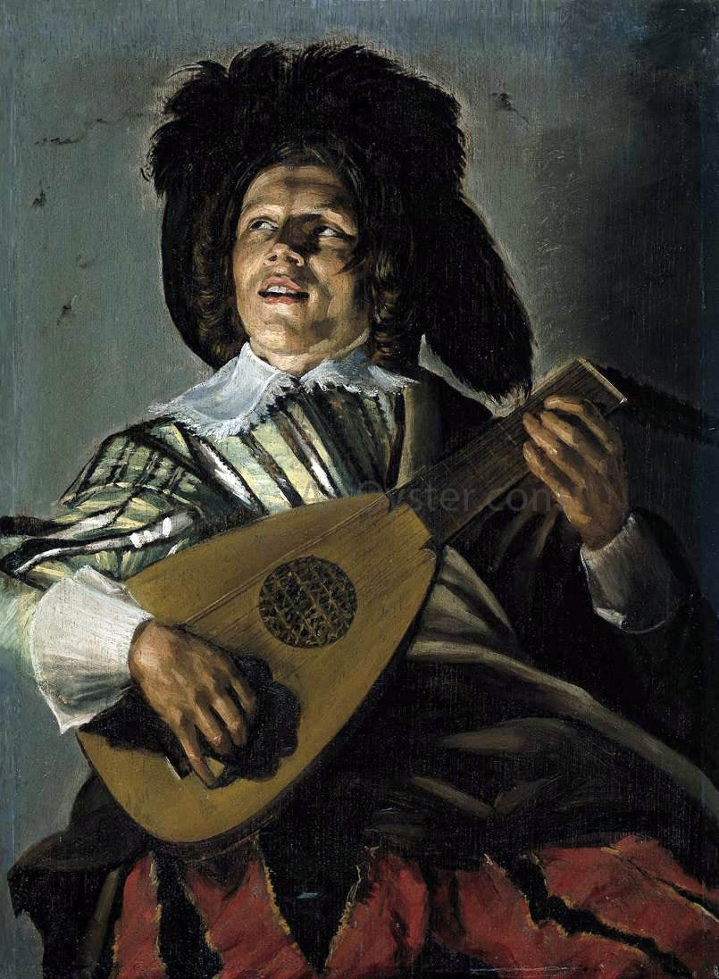 Judith Leyster Serenade - Hand Painted Oil Painting