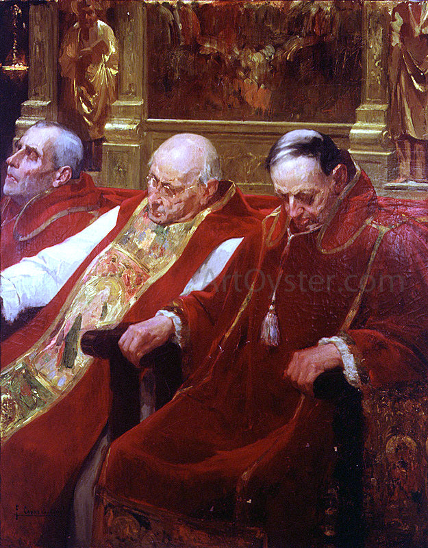 Fernando Cabrera Canto Sermon soporifero - Hand Painted Oil Painting