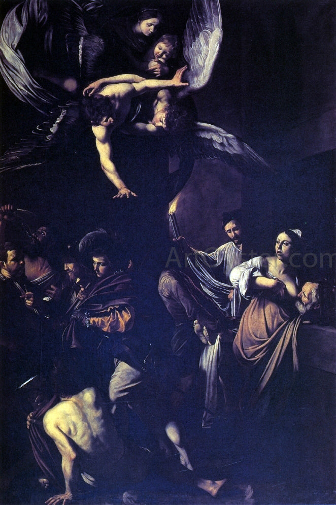 Caravaggio Seven Works of Mercy - Hand Painted Oil Painting