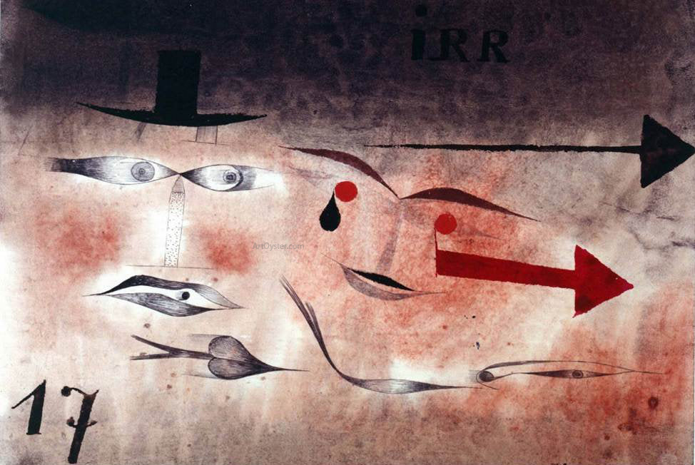 Paul Klee Seventeen - Hand Painted Oil Painting