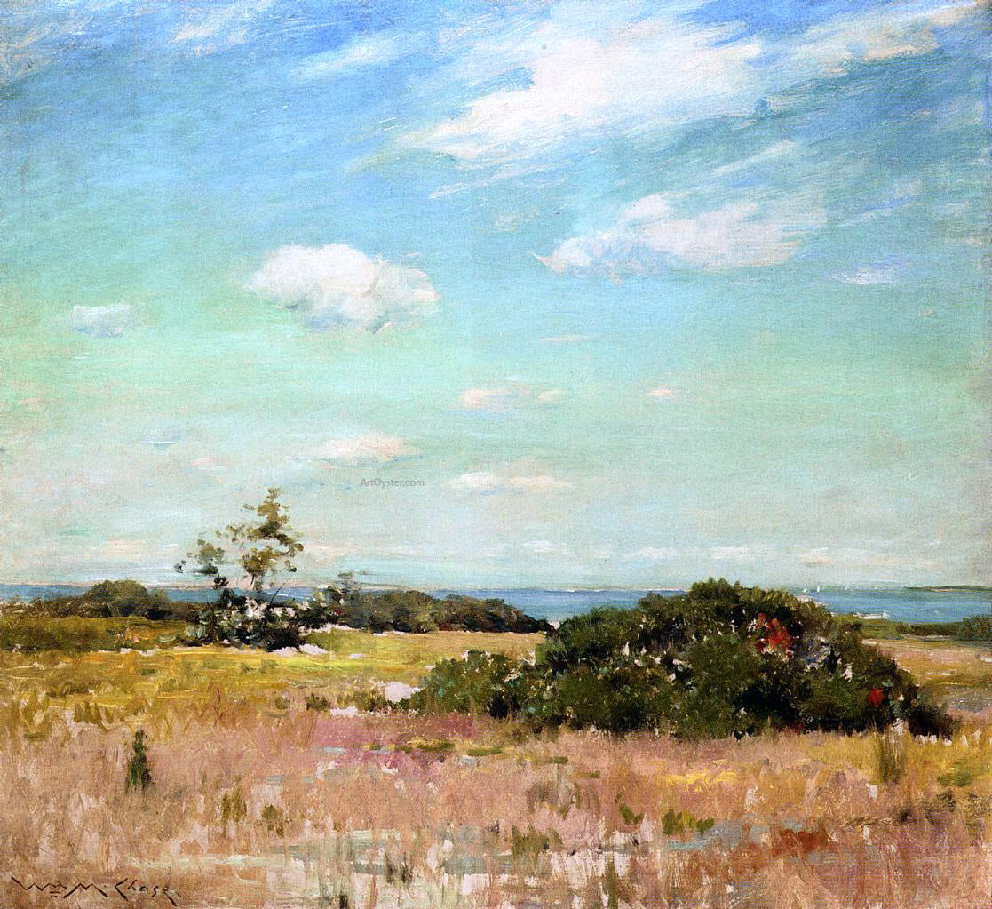 William Merritt Chase Shinnecock Hills, Long Island - Hand Painted Oil Painting
